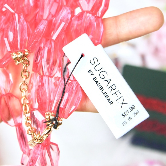 Necklace, 3 chockers , and hoop earrings NWT - Picture 7 of 7